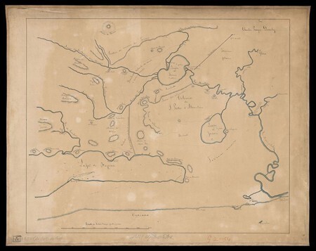 Mapa: Colônia de São Pedro de Alcântara - Ano: 1862
